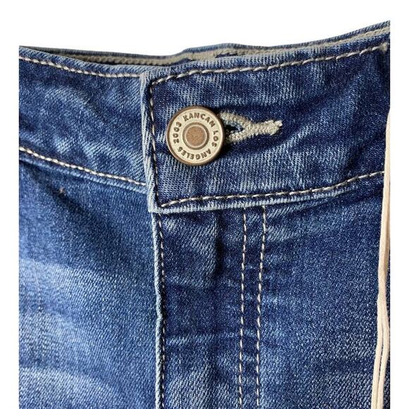 NWT KanCan 13/30 Karen-Lily Dark Wash Blue KC8320D Distressed Ankle Skinny Jean - Picture 7 of 11